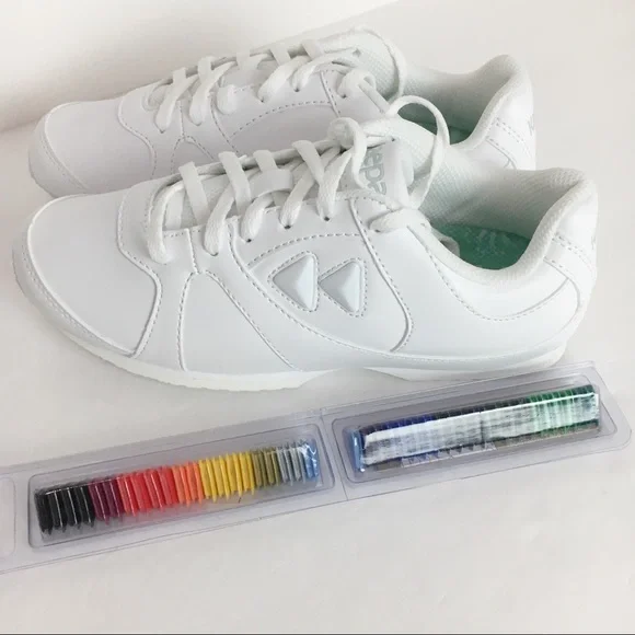 NEW Kaepa Cheer Cheerleader White Shoe Sneakers 4 - Picture 9 of 11